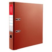 Папка-регистратор А4 deVente, 50мм, разборная, метал.окантовка, карман на корешке, красная