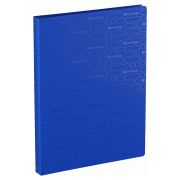 Папка на 4 кольцах Berlingo «Your Way», А4, 24мм, 600мкм, синяя, D-кольца, с внутр. карманом