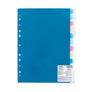 Разделитель цветовой А4 Expert Complete Classic, пластик, 12л