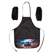 Накидка детская deVente «Turbo Galaxy», 45x54см (M), 3 кармана, нарукавники