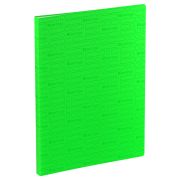 Папка с 30 вкладышами Berlingo «Your Way», 17мм, 600мкм, зеленый неон, с внутр. карманом