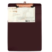 Клипборд А4 deVente Esthetics ПВХ 2мм, бургунди