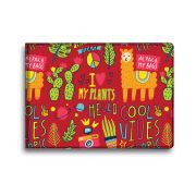 Обложка д/студенческого билета DPSkanc «Tropic life», 78*216 мм, кожзам, красная